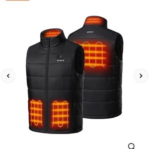Ororo Men’s Black Heated Vest